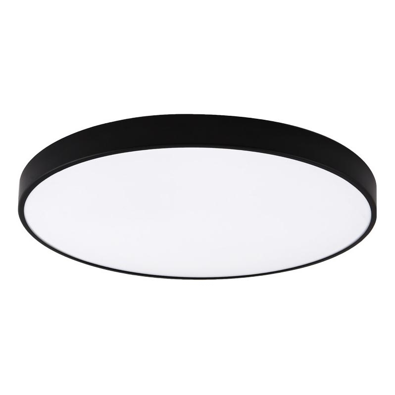 Top Light - димируемо таванно осветително тяло за баня PETAL LED/60W/230V 3000-6500K IP44 Ø 59 см черно + дистанционно управление