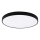 Top Light - димируемо таванно осветително тяло за баня PETAL LED/60W/230V 3000-6500K IP44 Ø 59 см черно + дистанционно управление