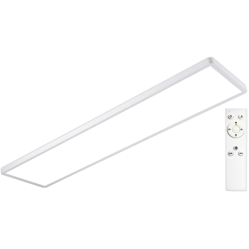 Top Light - LED Димируем панел за повърхностен монтаж REVIT LED/70W/230V 3000-6500K 120x30 см бял + дистанционно управление