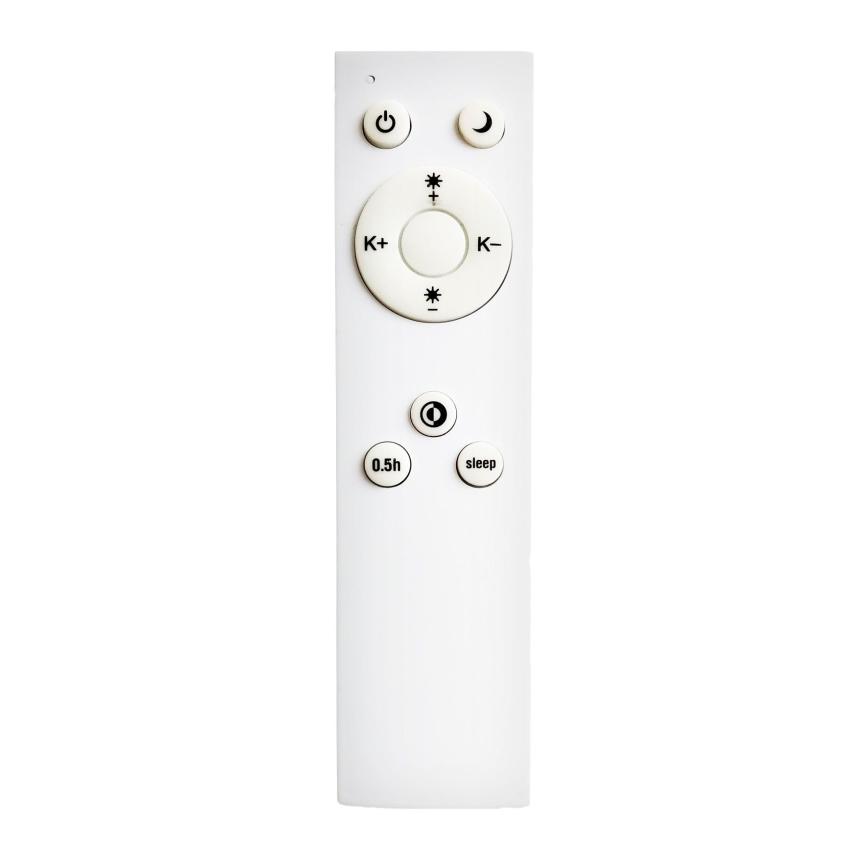 Top Light - LED Димируем панел за повърхностен монтаж REVIT LED/70W/230V 3000-6500K 120x30 см черен + дистанционно управление