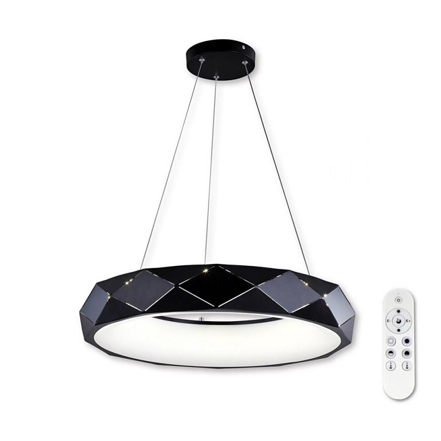 Top Light - LED Димируем пендел APOLO LED/45W/230V черен + дистанционно управление
