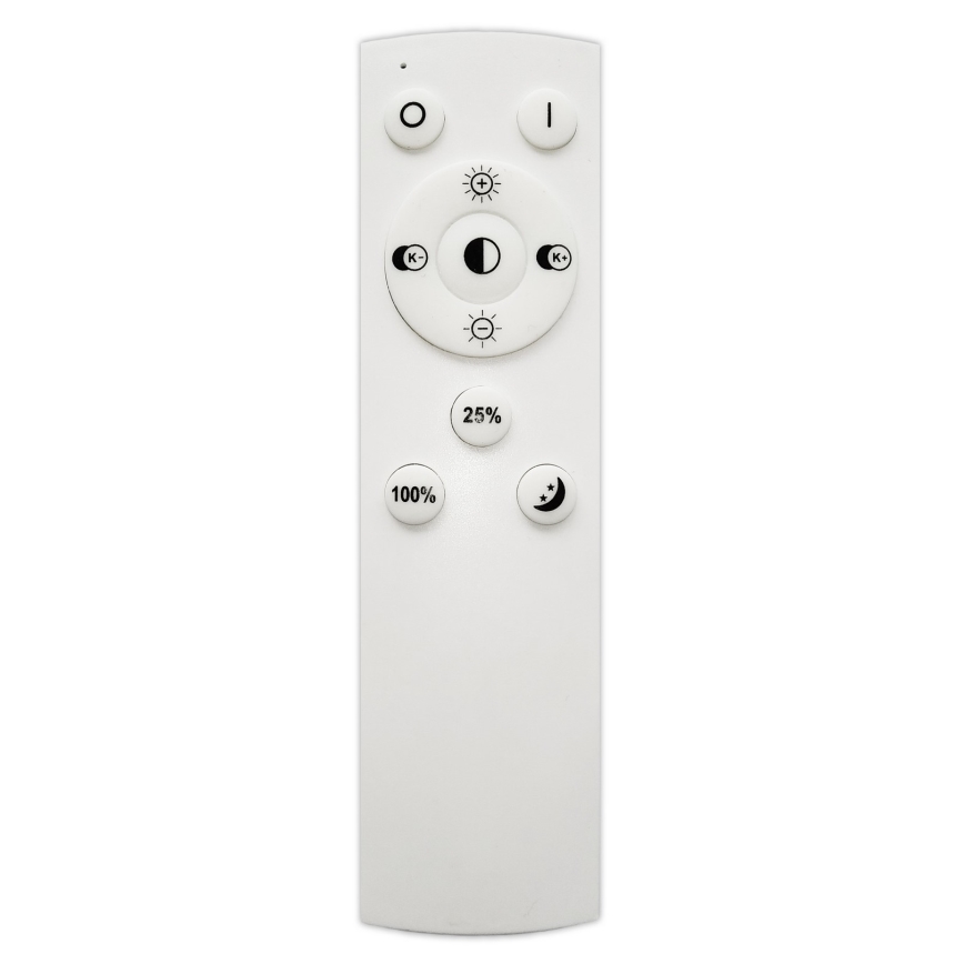 Top Light - LED Димируем пендел LINE LED/30W/230V черен + дистанционно управление