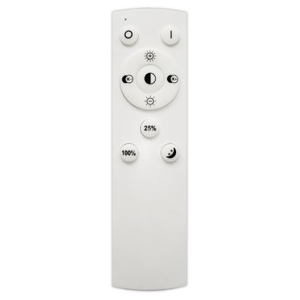 Top Light - LED Димируем пендел SATURN LED/30W/230V 3000-6500K черен + дистанционно управление