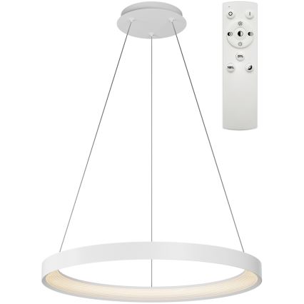 Top Light - LED Димируем пендел ORBIT LED/40W/230V 3000-6500K Ø 50 см бял + дистанционно управление