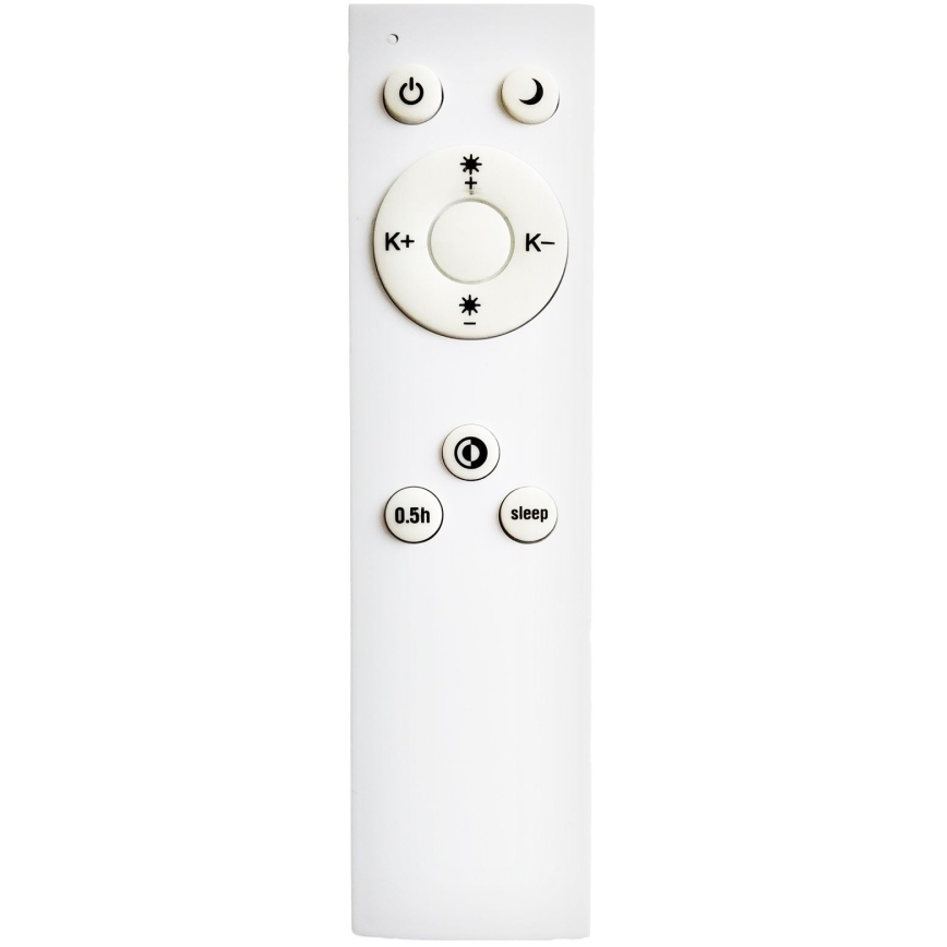 Top Light - LED Димируем пендел REVIT LED/36W/230V 3000-6500K Ø 40 см бял + дистанционно управление
