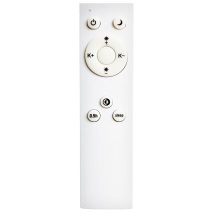 Top Light - LED Димируем пендел REVIT LED/36W/230V 3000-6500K Ø 40 см черен + дистанционно управление