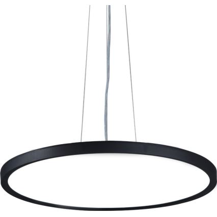 Top Light - LED Димируем пендел REVIT LED/50W/230V 3000-6500K Ø 60 см черен + дистанционно управление