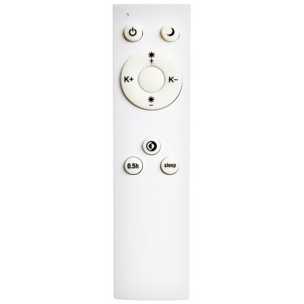 Top Light - LED Димируем пендел REVIT LED/50W/230V 3000-6500K Ø 60 см черен + дистанционно управление