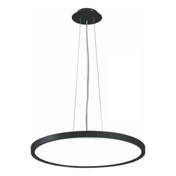 Top Light - LED Димируем пендел REVIT LED/50W/230V 3000-6500K Ø 60 см черен + дистанционно управление