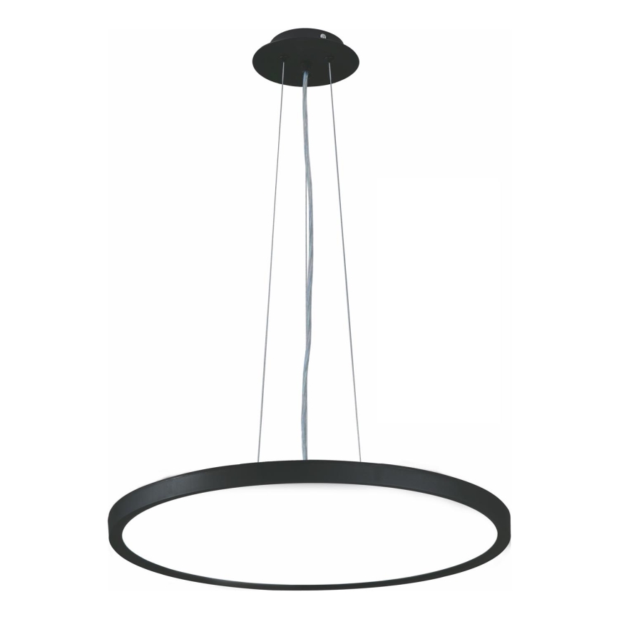 Top Light - LED Димируем пендел REVIT LED/50W/230V 3000-6500K Ø 60 см черен + дистанционно управление