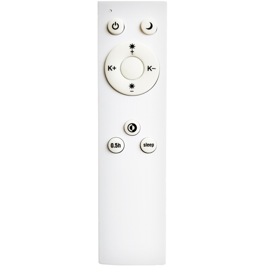 Top Light - LED Димируем пендел SALERNO LED/60W/230V 3000-6500K Ø 60 см бял + дистанционно управление
