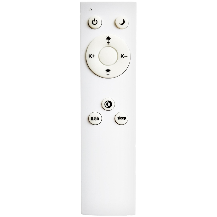 Top Light - LED Димируем пендел SALERNO LED/60W/230V 3000-6500K Ø 60 см черен + дистанционно управление