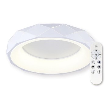 Top Light  - LED Димируем плафон APOLO LED/45W/230V бял + дистанционно управление