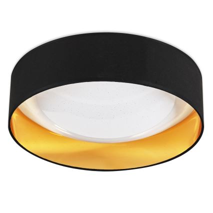 Top Light - LED Димируем плафон IVONA 40C + д.у. LED/24W/230V + дистанционно управление черен