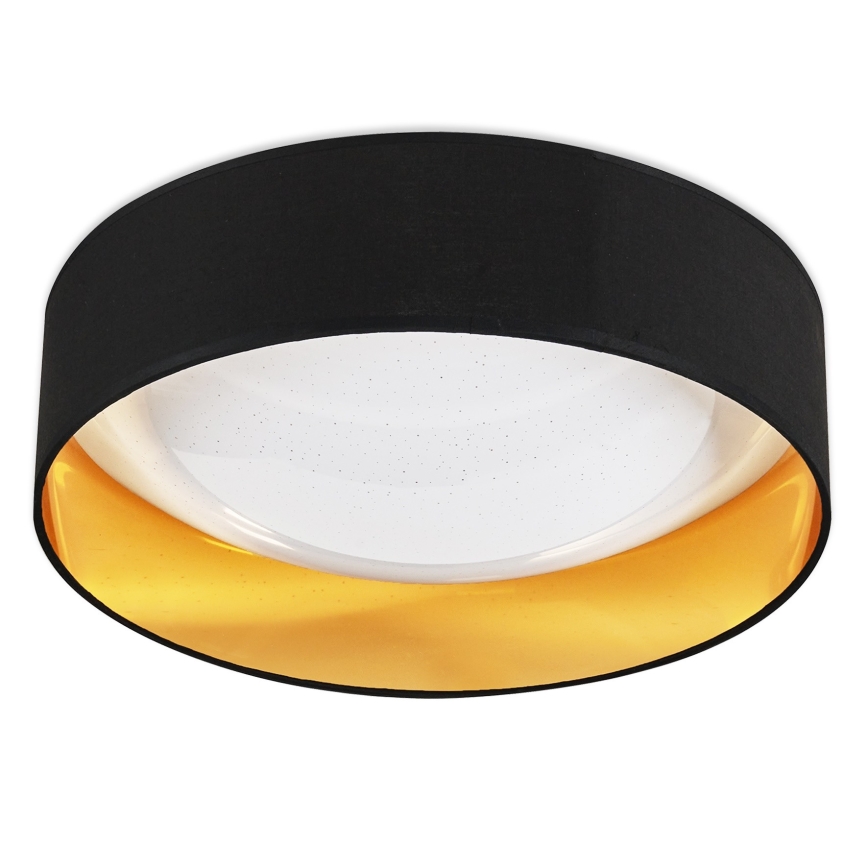 Top Light - LED Димируем плафон IVONA 40C + д.у. LED/24W/230V + дистанционно управление черен