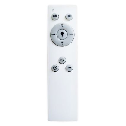 Top Light - LED Димируем плафон IVONA 40C + д.у. LED/24W/230V + дистанционно управление черен