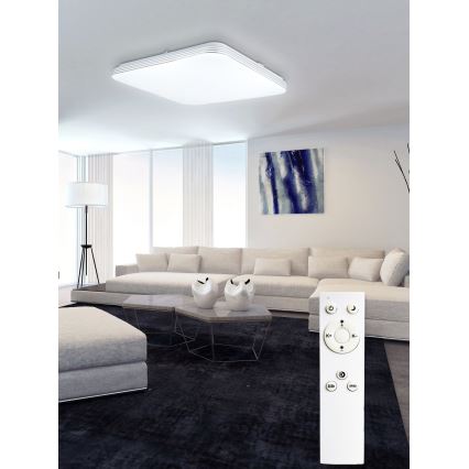 Top Light - LED Димируем плафон OCEAN LED/36W/230V 3000-6500K + дистанционно управление