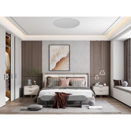 Top Light - LED Димируем плафон REVIT LED/50W/230V 3000-6500K + дистанционно управление