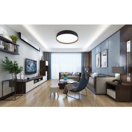 Top Light - LED Димируем плафон DEKOR LED/51W/230V Ø 40 см 3000-6500K + дистанционно управление