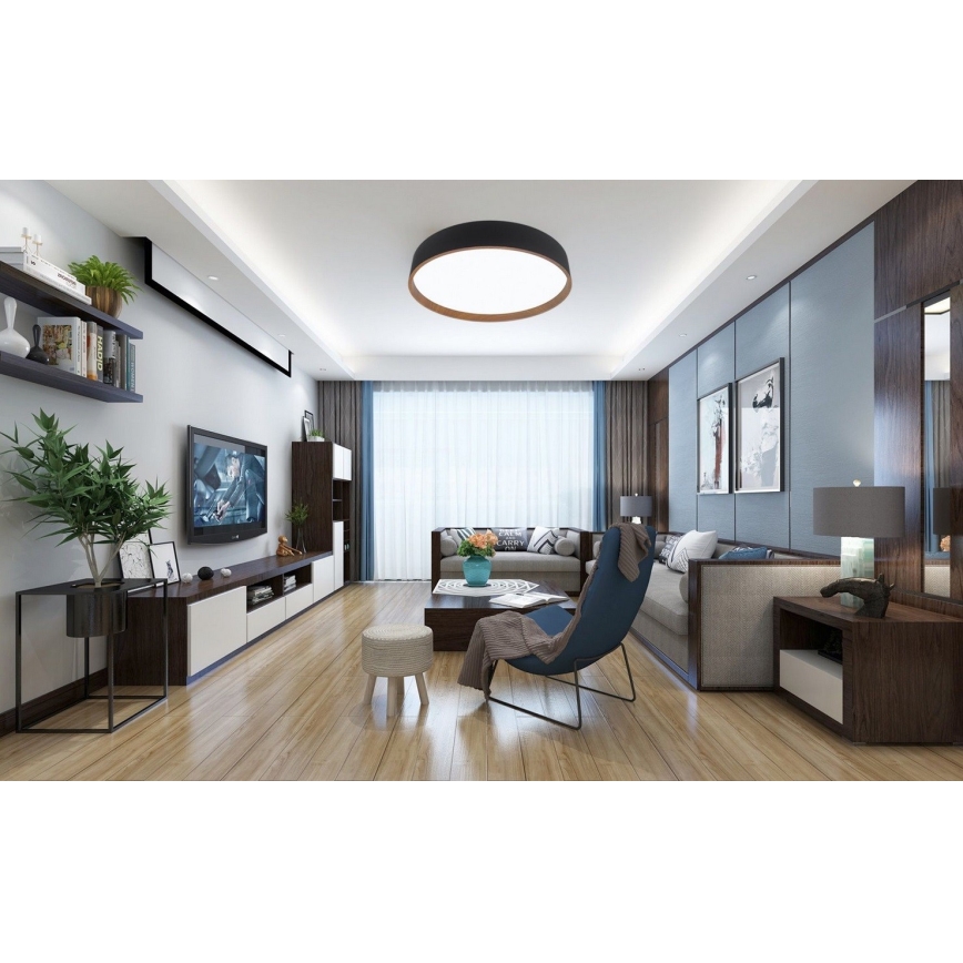 Top Light - LED Димируем плафон DEKOR LED/51W/230V Ø 40 см 3000-6500K + дистанционно управление