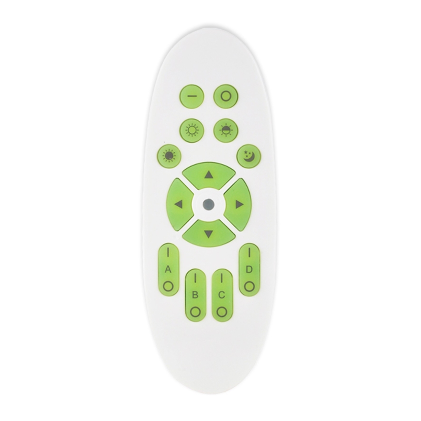 Top Light - LED Димируем плафон NORMAN LED/51W/230V Ø 39 cm черен + дистанционно управление