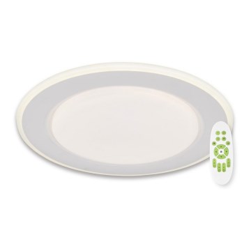 Top Light - LED Димируем плафон NORMAN LED/51W/230V Ø 39 см бял + дистанционно управление