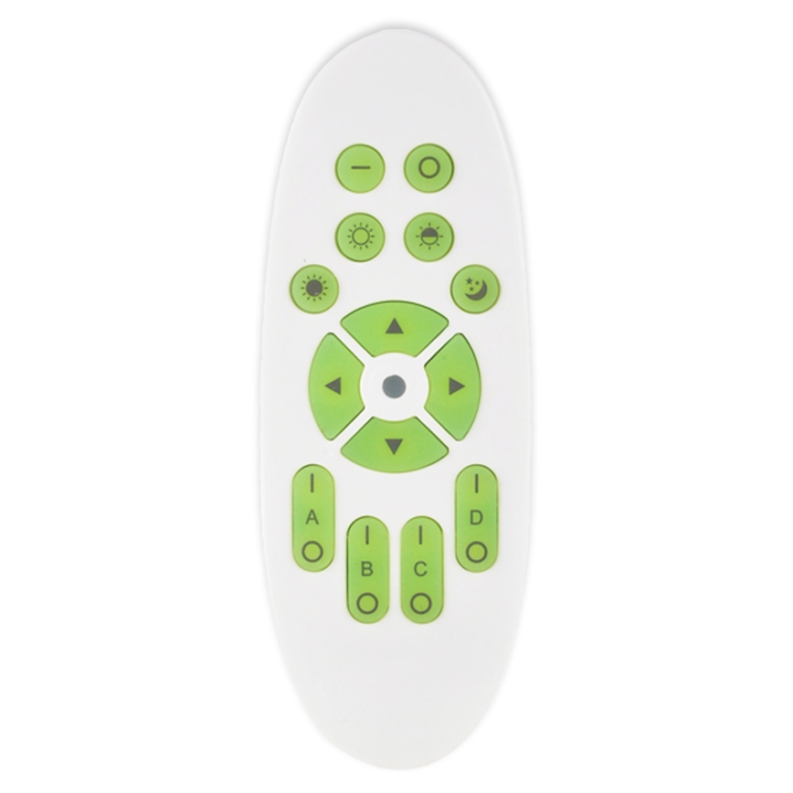 Top Light - LED Димируем плафон NORMAN LED/60W/230V Ø 49 см черен + дистанционно управление