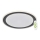 Top Light - LED Димируем плафон NORMAN LED/60W/230V Ø 49 см черен + дистанционно управление