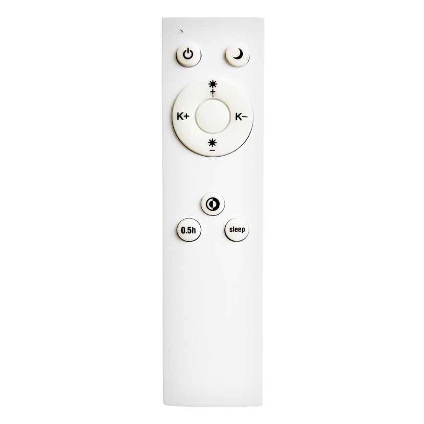 Top Light - LED Димируем плафон OCEAN H80 + д.у. LED/100W/230V квадратен+ дистанционно управление