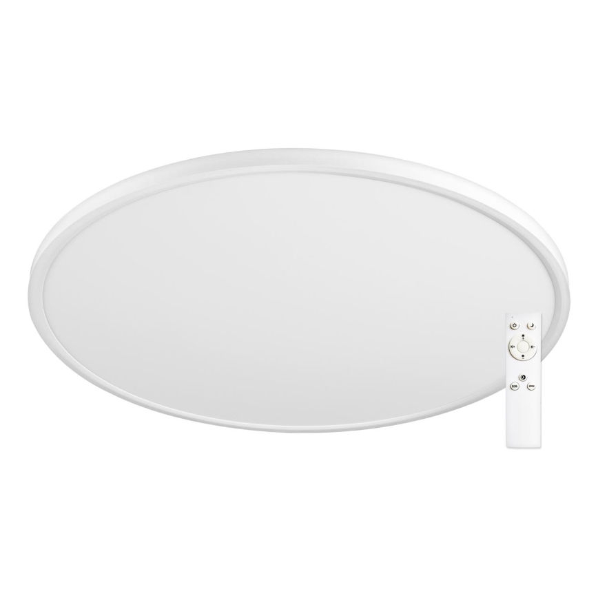 Top Light - LED Димируем плафон REVIT LED/70W/230V 3000-6500K Ø 75 см бял + дистанционно управление