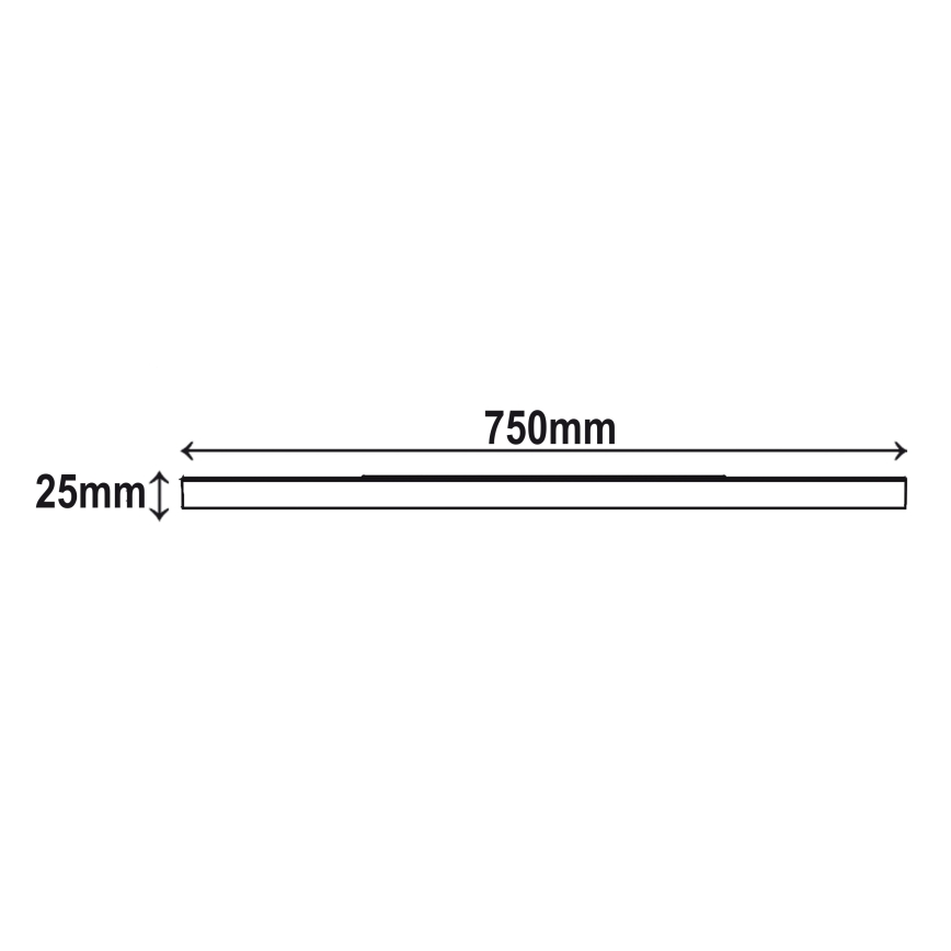Top Light - LED Димируем плафон REVIT LED/70W/230V 3000-6500K Ø 75 см черен + дистанционно управление