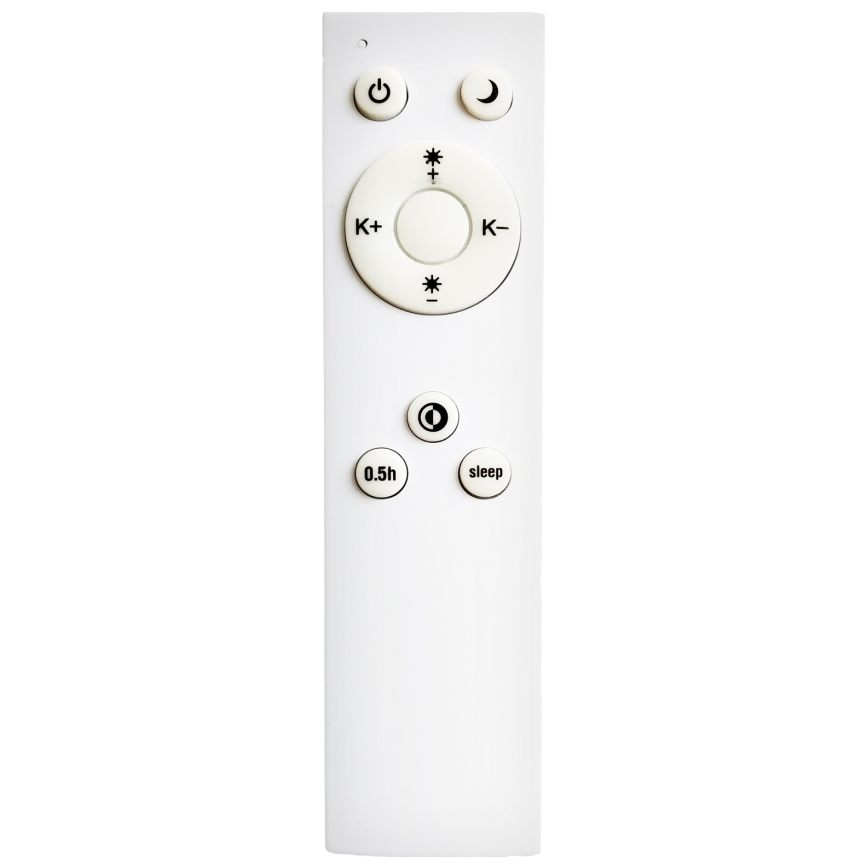 Top Light - LED Димируем плафон SALERNO LED/60W/230V 3000-6500K Ø 60 см бял + дистанционно управление