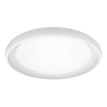 Top Light - LED Димируем плафон SALERNO LED/60W/230V 3000-6500K Ø 60 см бял + дистанционно управление