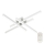 Top Light - LED Димируем полилей за повърхностен монтаж CROSS LED/50W/230V 3000-6500K + дистанционно управление