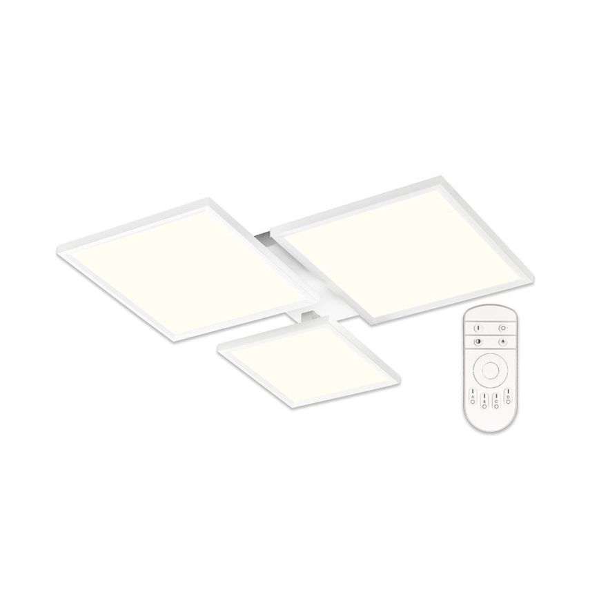 Top Light - LED Димируем полилей за повърхностен монтаж MERKUR LED/50W/230V 3000-6500K бял + дистанционно управление