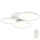 Top Light - LED Димируем полилей за повърхностен монтаж MERKUR LED/50W/230V 3000-6500K бял + дистанционно управление