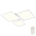 Top Light - LED Димируем полилей за повърхностен монтаж MERKUR LED/50W/230V 3000-6500K бял + дистанционно управление