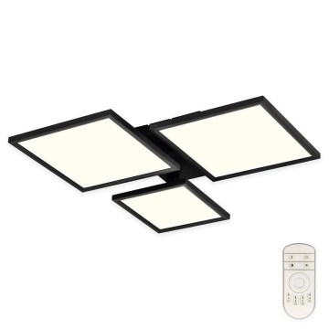 Top Light - LED Димируем полилей за повърхностен монтаж MERKUR LED/50W/230V 3000-6500K черен + дистанционно управление