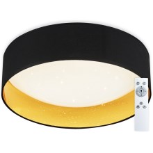 Top Light - LED Димируема лампа LED/24W/230V черна + дистанционно