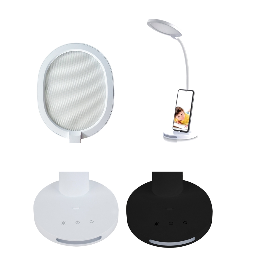 Top Light - Димируема сензорна настолна лампа VIOLA LED/12W/230V 2700-6500K черна