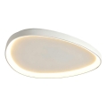 Top Light - LED димируемо таванно осветително тяло ECLIPSE LED/55W/230V 3000-6500K pr. 60 cm бяло + дистанционно управление