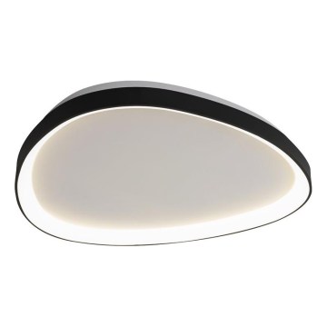 Top Light - LED димируемо таванно осветително тяло ECLIPSE LED/55W/230V 3000-6500K Ø 60 cm черно + с дистанционно управление
