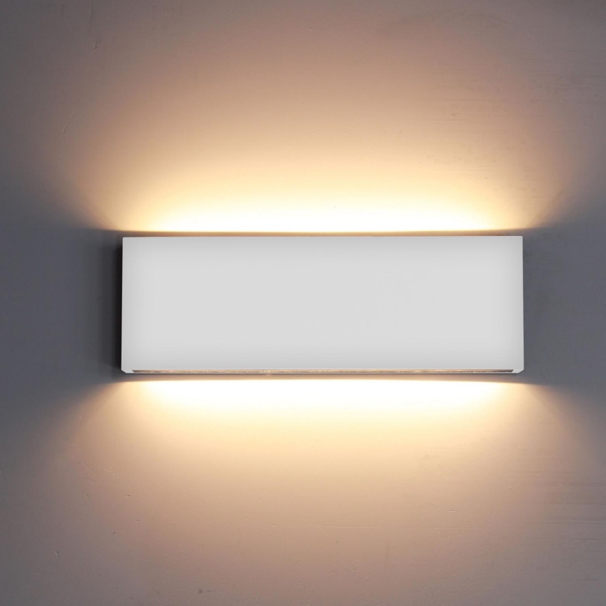 Top Light - LED Екстериорен аплик OBLIGO LED/12W/230V IP65 бял