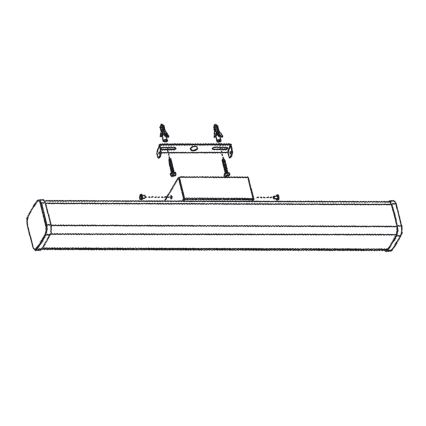 Top Light - LED Лампа за огледало в баня MADEIRA LED/15W/230V 60 см IP44