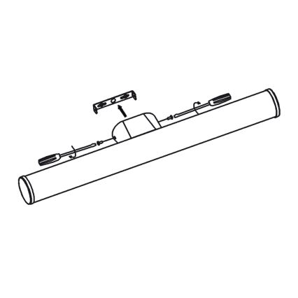 Top Light - LED Лампа за огледало в баня MADEIRA LED/8W/230V 40 см IP44