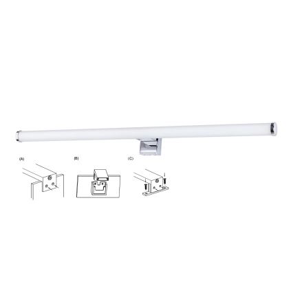 Top Light - LED Лампа за огледало в баня OREGON LED/9W/230V 60 см IP44