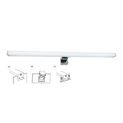 Top Light - LED Лампа за огледало в баня OREGON LED/9W/230V 60 см IP44