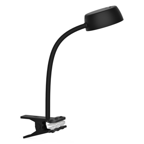Top Light - LED Настолна лампа с щипка OLIVIA KL C LED/4,5W/230V черен