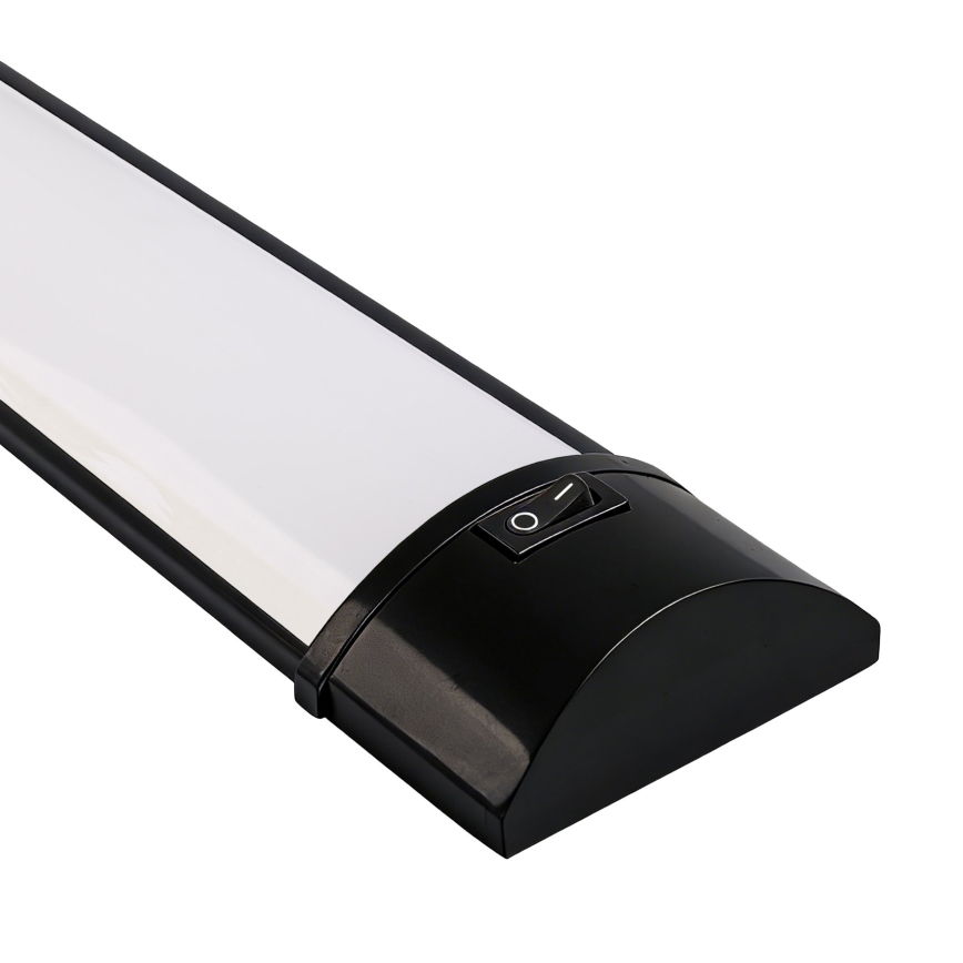 Top Light - LED осветително тяло за монтаж под шкаф ZSP LED/9W/230V 3000/4000/6500K 30 cm черно