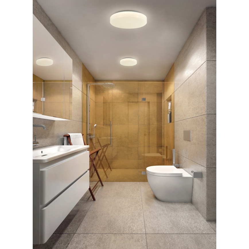 Top Light - LED Плафон за баня TWISTER LED/18W/230V IP44